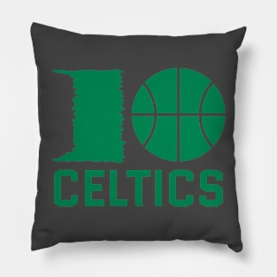 celtics love basketball Pillow