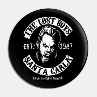 The Lost Boys - Santa Carla Est. 1987 - vintage logo Pin