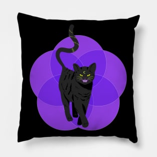 Hex Cat Pillow