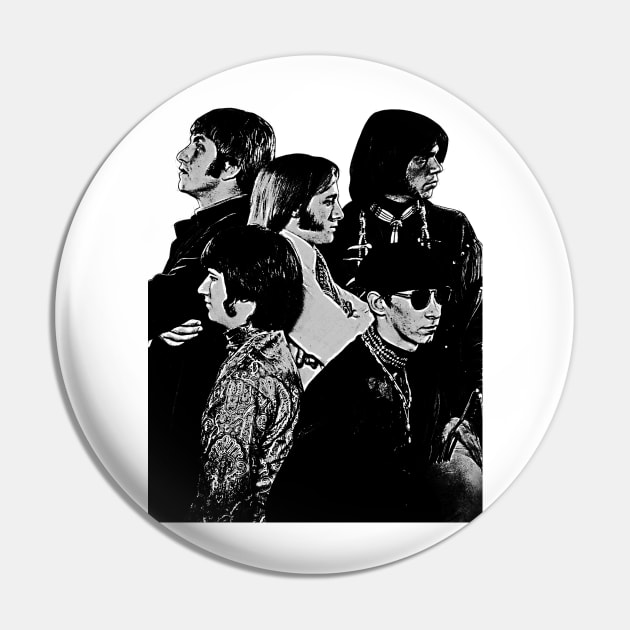 Buffalo Springfield Retro Pin by tykler