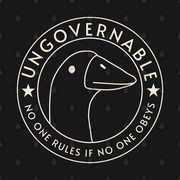 Become Ungovernable by valentinahramov