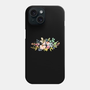 Courageous Floral Tee Phone Case