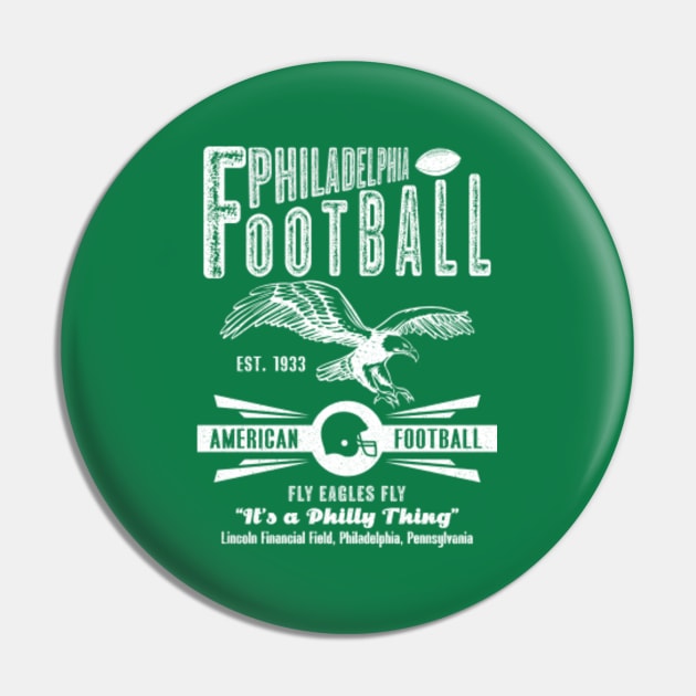 Philadelphia Eagles Established 1933 Pin