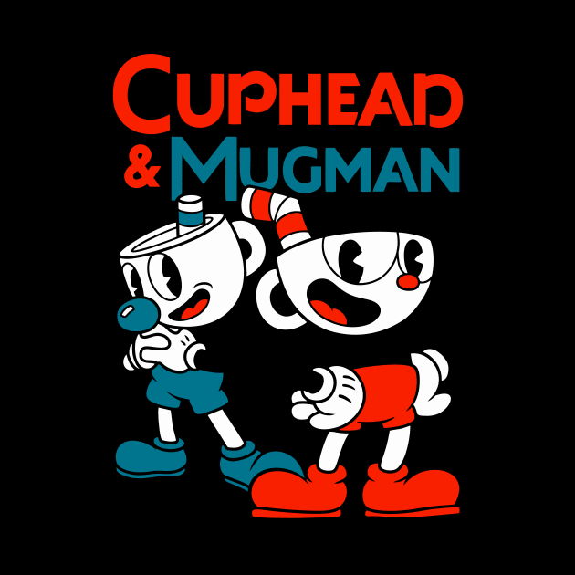 Cuphead & Mugman by vesterias