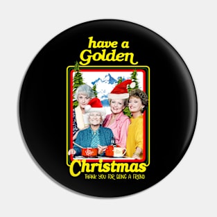 golden girls christmas Pin