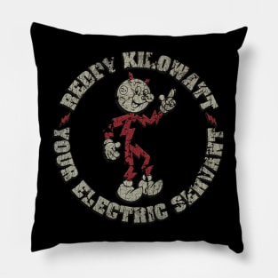 STONE TEXTURE - REDDY KILOWATT Pillow