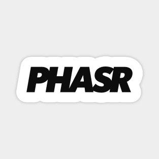 PHASR Classic Logo in Off Black Magnet