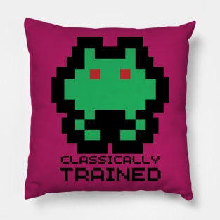 Classically Trained. Sarcastic Saying Phrase, Funny Phrase Pillow