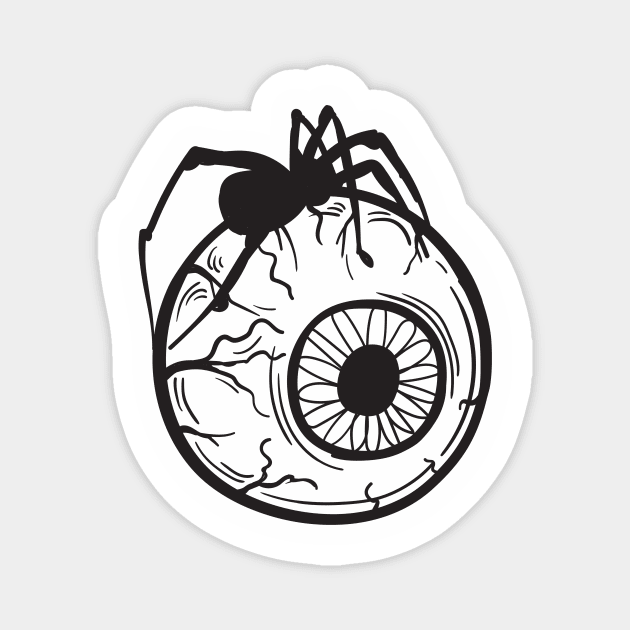 Spider on an Eyeball Magnet by Giorgi's