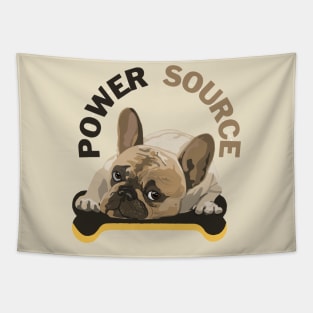 Dog Power source Tapestry