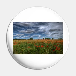 Essex Poppy Field Pin