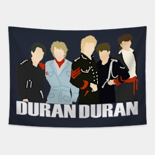 Duran Duran Silhouette A2 Tapestry