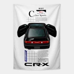 CRX CIVIC JDM ARTWORK Tapestry