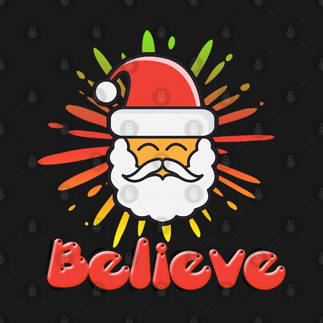 Believe Christmas Santa Claus Nicholas by Klausstaler