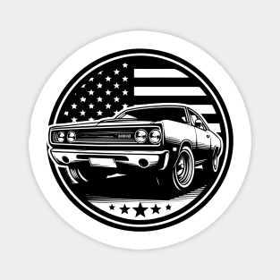 american muscle car Magnet