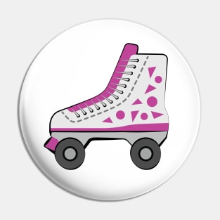 Roller Skate - Vector Illustration Pin