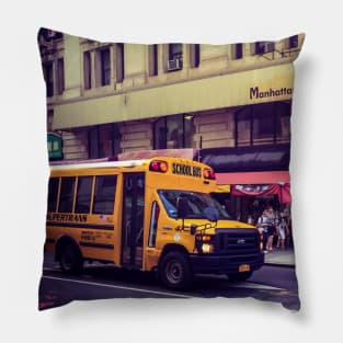 Little Italy, Bowery, Manhattan, NYC Pillow