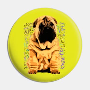 Shar-Pei puppy Pin