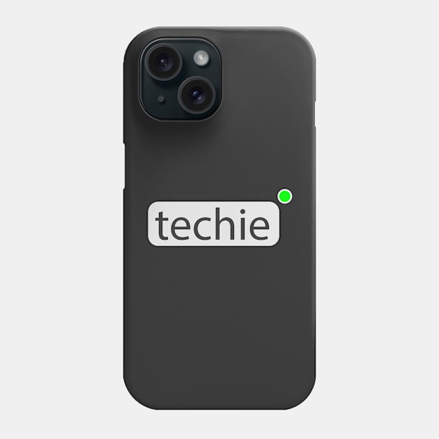 techie programmer guy Phone Case by dblaiya