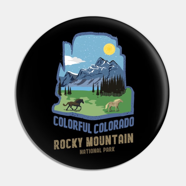 Colorful Colorado Pin by mypointink