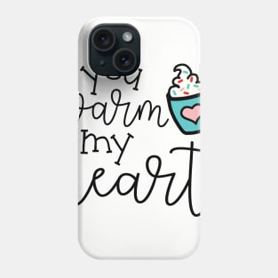 You Warm My Heart Hot Cocoa Valentines Day Cute Phone Case