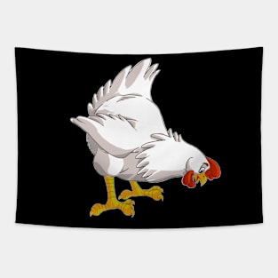 Cartoon Chicken Tapestry