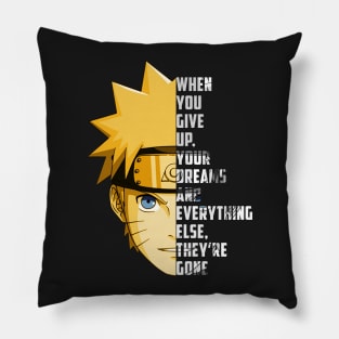 Powerful Shinobi Quote Pillow