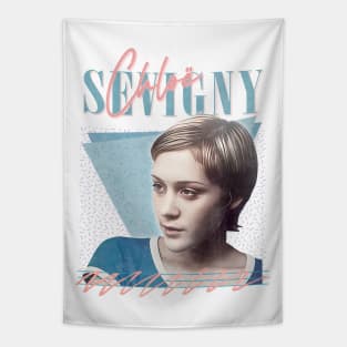 Chloë Sevigny -  90s Style Aesthetic Design Tapestry