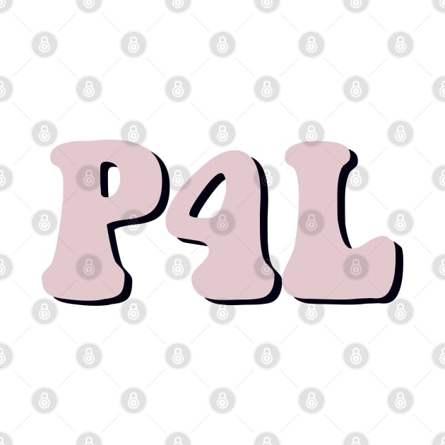 Pale Pink Pogue 4 Life / P4L by cartershart