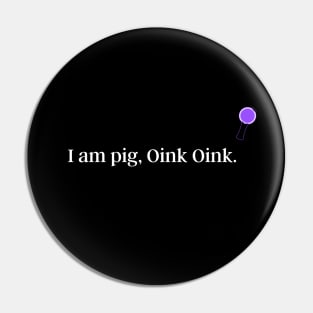 I am pig, Oink Oink. funny bts jin quote. Pin