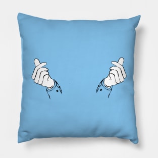 Finger Heart Pillow