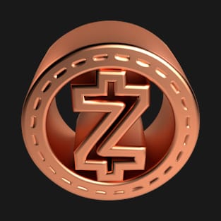 3D Zcash - Copper T-Shirt