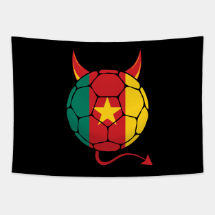 Cameroon Football Halloween Tapestry