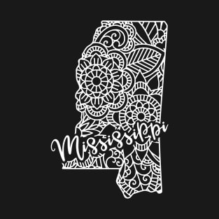 Mississippi USA Mandala Art Gift T-Shirt