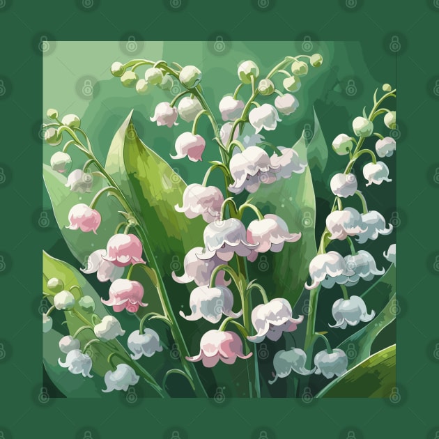 Lily of The Valley by Siha Arts