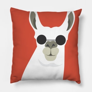 ORANGE LLAMA Pillow