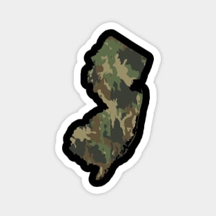 New Jersey Camo Magnet