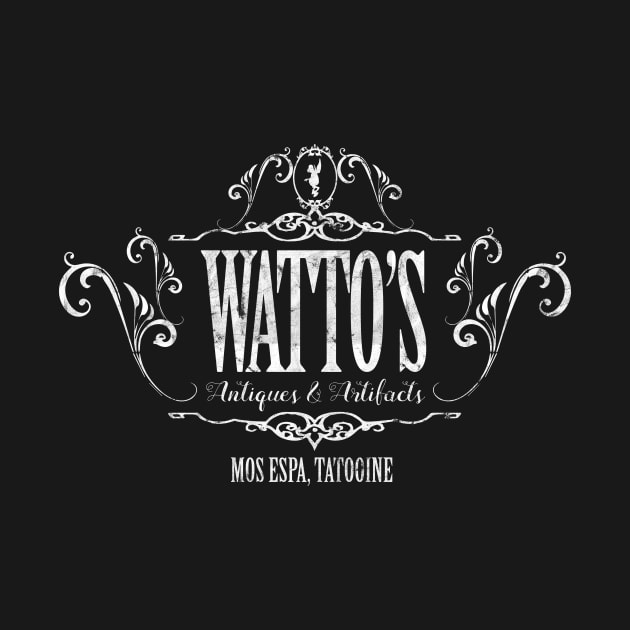 Watto's Antiques by BeepBoopBeep Clothing, Co.