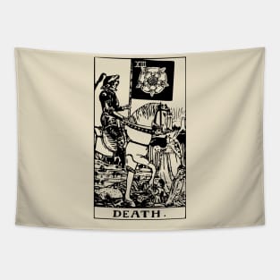 Tarot of death officiel (Original) Tapestry