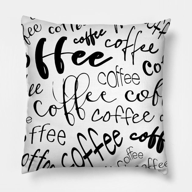 Coffee Pillow by amyvanmeter