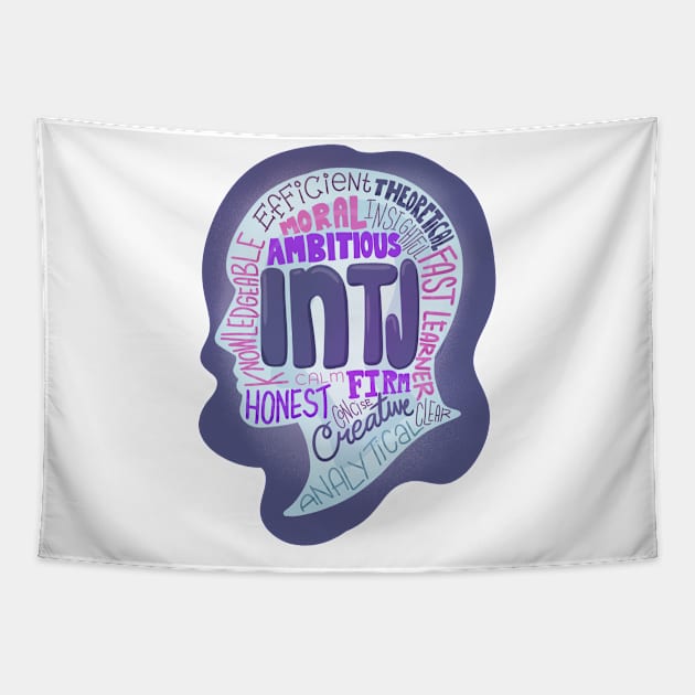 The INTJ Personality Trait Tapestry by FanaticTee