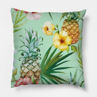 Tropical floral pattern Pillow