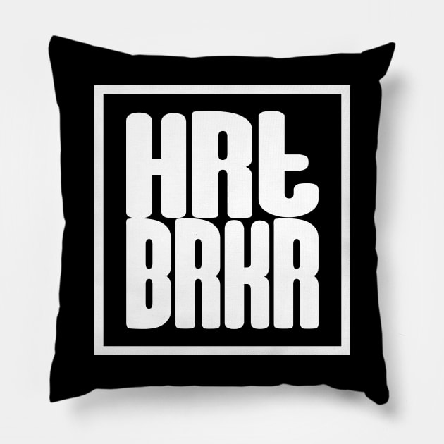 Heartbreaker - HRTBRKR Pillow by FluffigerSchuh