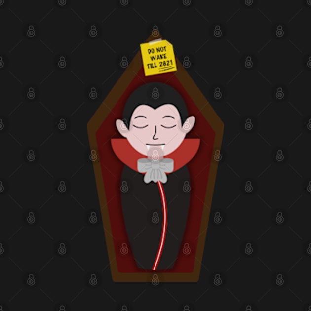 Funny Dracula Halloween 2020 by MedleyDesigns67