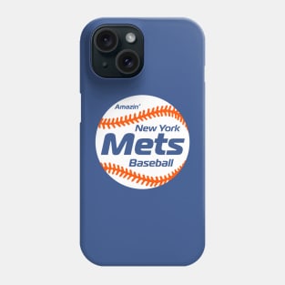 Mets 80s Retro Ball Phone Case