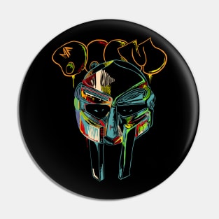 Mf Doom artwork Pin