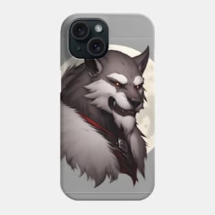 werewolf fantasy art Phone Case