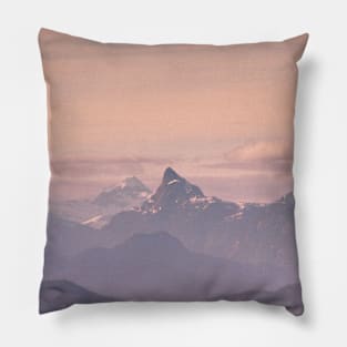 Alaskan Mountain Range Pillow