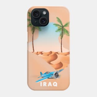 Iraq Travel poster Phone Case