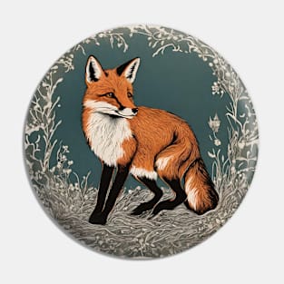 Beautiful Fox Pin